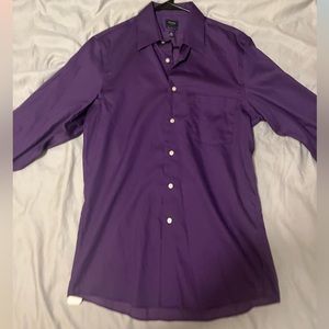 Arrow Purple Button Up